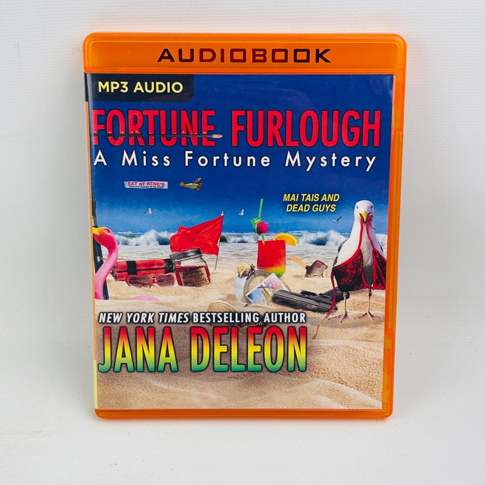 Fortune Furlough Miss Fortune‎ Series Mystery Audiobook Jana DeLeon MP3 CD